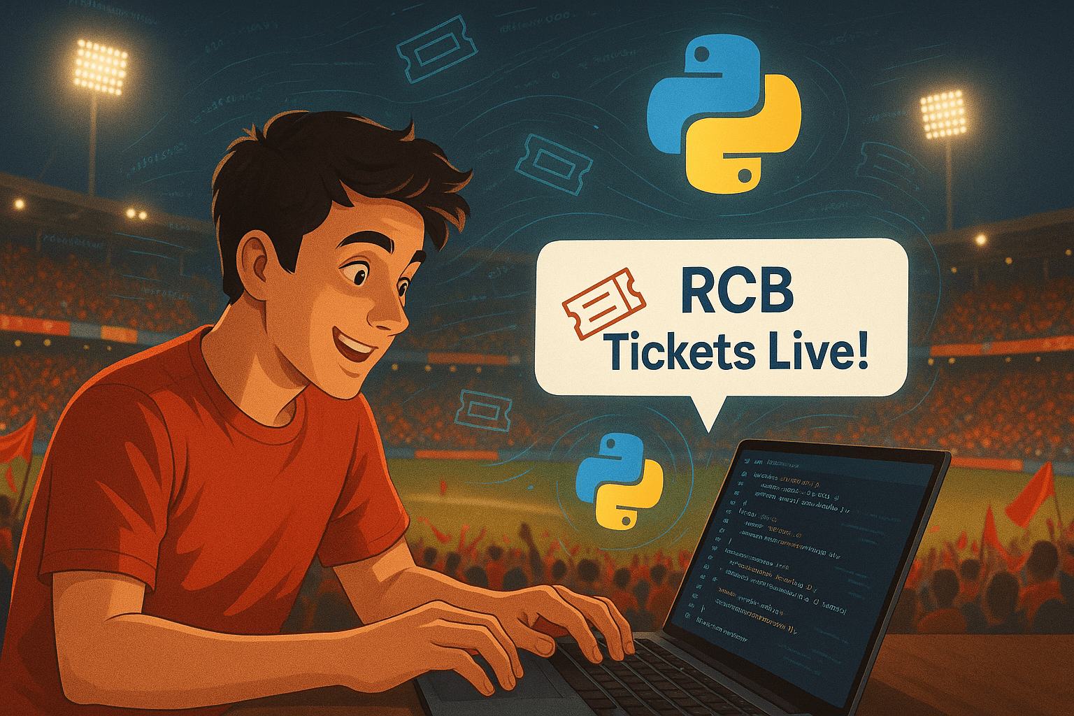 Automating the IPL Ticket Booking for RCB Match